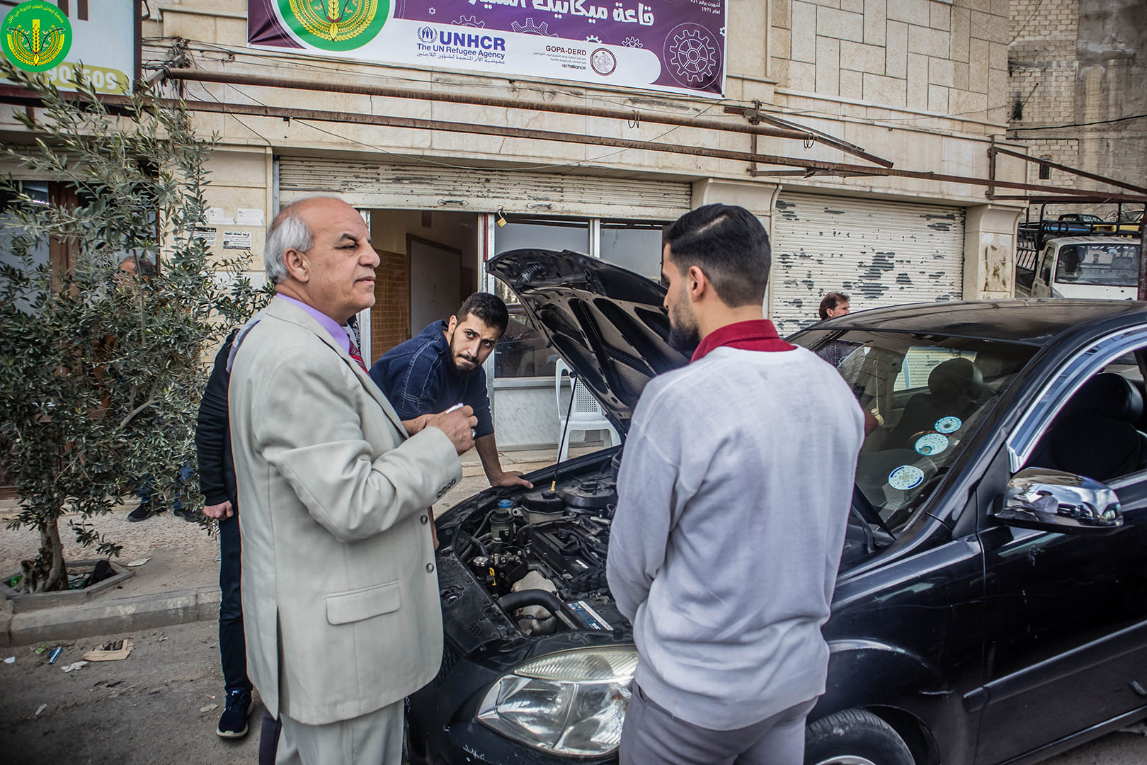 تخريج الدفعة الأولى من المتدربين الشباب من دورة ميكانيك السيارات